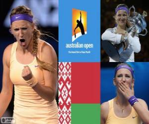 Puzzle Viktoria Azarenka πρωταθλητής Open Αυστραλίας 2013